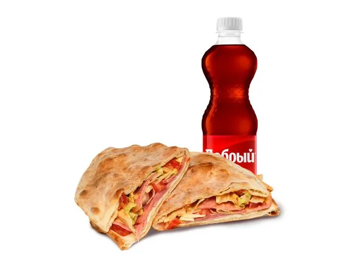 Панини Фирменный + Добрый Cola 0,5 л