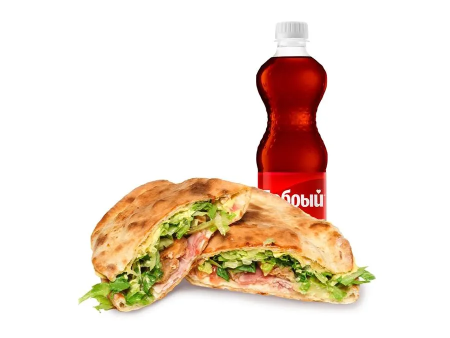 Панини Сырный + Добрый Кола 0,5л