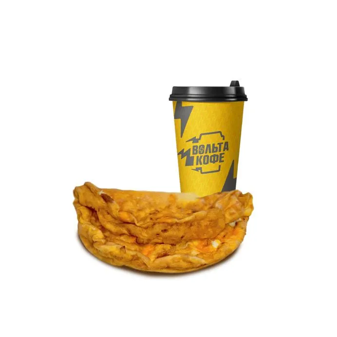 Омлет + кофе