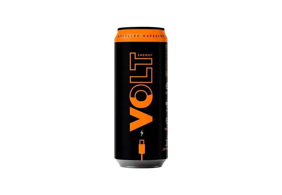 Энергетический напиток VOLT Апельсин-маракуйя 0,45 л